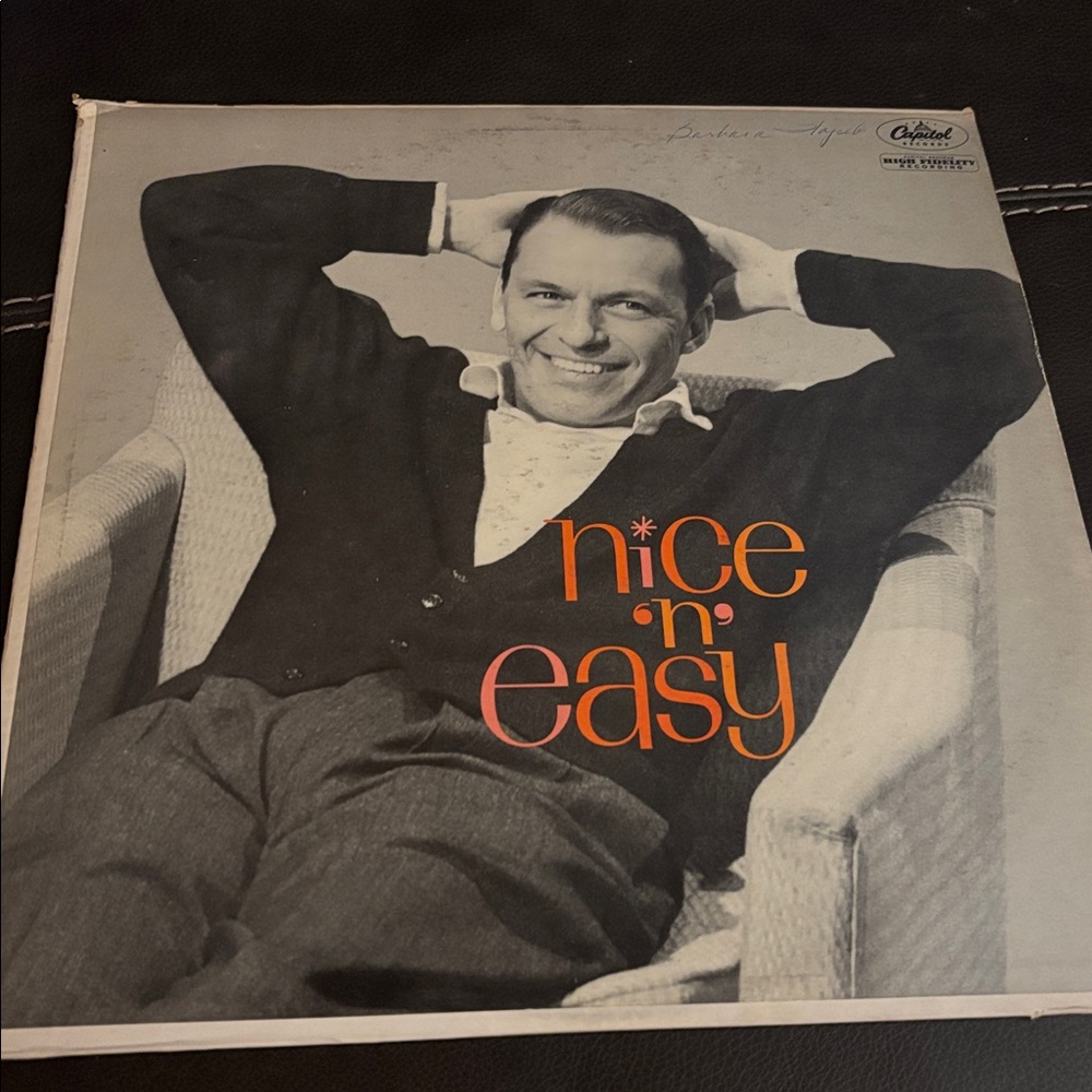 FRANK SINATRA “NICE N EASY” ORIGINAL 1960 VINYL LP, W-1417